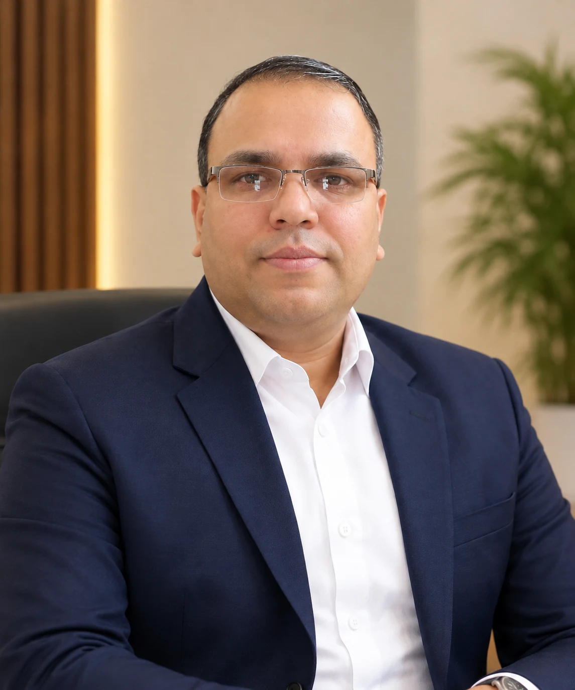 Portrait of Mr Ajay Joshi, Head of Culinary Operations of Food Arcade